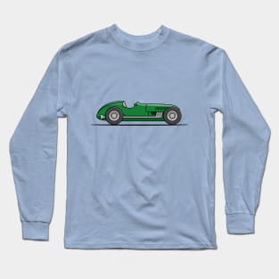 Classic Racing Car - Green Long Sleeve T-Shirt